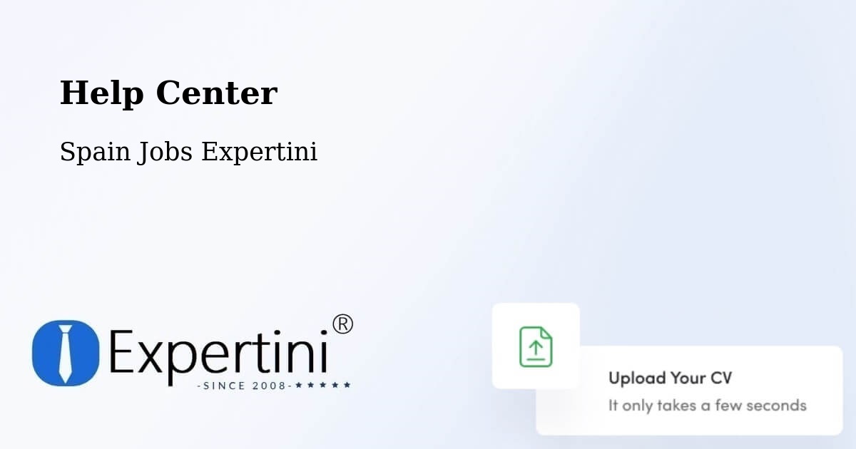 Help Center – Onís - Spain Jobs Expertini
